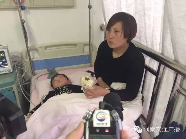 小浩天的母親通過河南交通廣播向所有幫助他們的人表達了感謝！