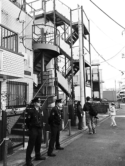 日本警方仍在江歌租住的公寓調查 日本警方仍在江歌租住的公寓調查