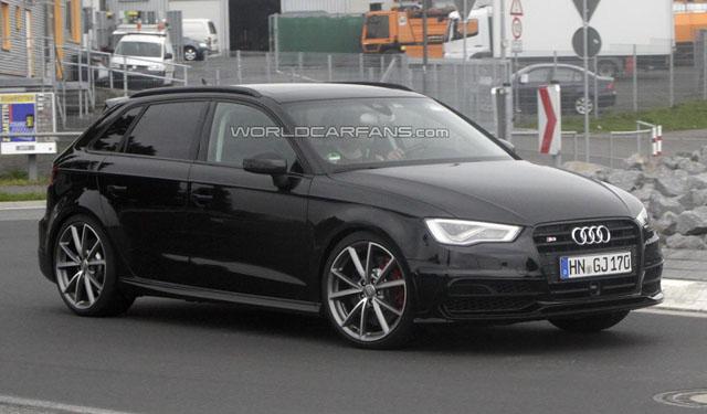 最新RS車(chē)型便是新一代的RS3原型車(chē)諜照