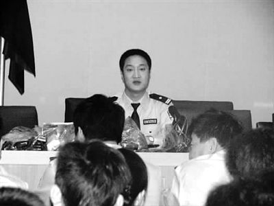 原夏縣公安局長孫宏軍資料圖。他涉嫌違紀(jì)違法目前被調(diào)查。