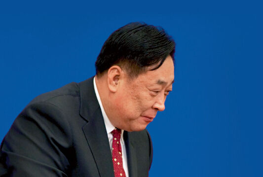 張力軍從環(huán)保部副部長任上退休兩年多后，被中紀(jì)委宣布接受組織調(diào)查。資料圖