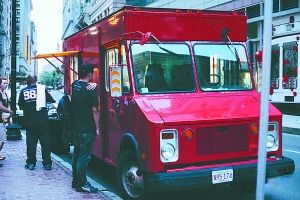 “無(wú)二烤肉”營(yíng)業(yè)現(xiàn)場(chǎng)。