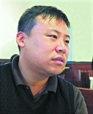 來(lái)自廣東的留學(xué)生馬博打算回國(guó)就業(yè)。（陳安 攝）