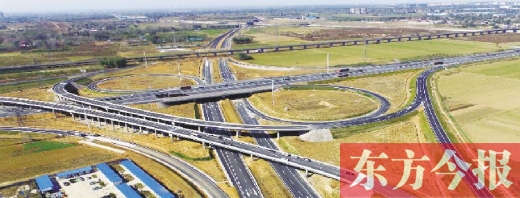 即將投入使用的商登高速與京港澳高速互通式立交 即將投入使用的商登高速與京港澳高速互通式立交
