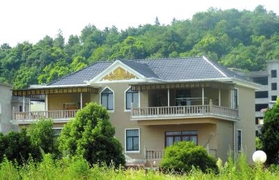 江西宜春，氣功大師王林在樟竹路紫薇山莊旁的別墅。圖/CFP