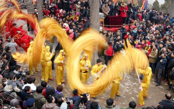 鶴壁：?？h春節(jié)廟會(huì) “廟”趣生