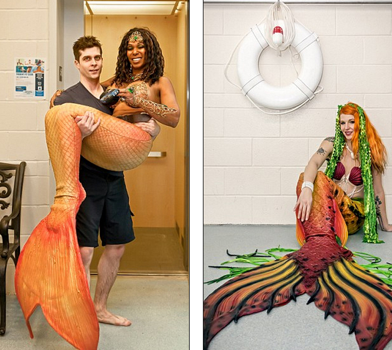 美國舉辦美人魚大會(huì) 超300名"人魚"盛裝參加 美國舉辦美人魚大會(huì) 超300名"人魚"盛裝參加