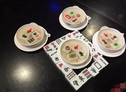 來碗清一色！火鍋店推出創(chuàng)意麻將湯圓