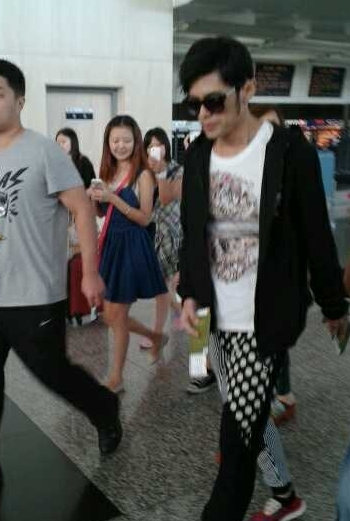 周杰倫在機場 周杰倫在機場