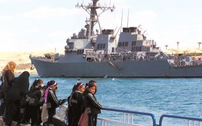 美國海軍“馬漢”號(hào)驅(qū)逐艦（資料圖片）。圖/CFP