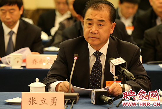全國人大代表、河南省高級(jí)人民法院院長張立勇