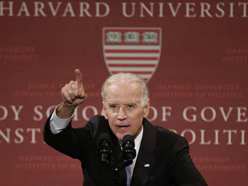 美國(guó)副總統(tǒng)拜登。資料圖