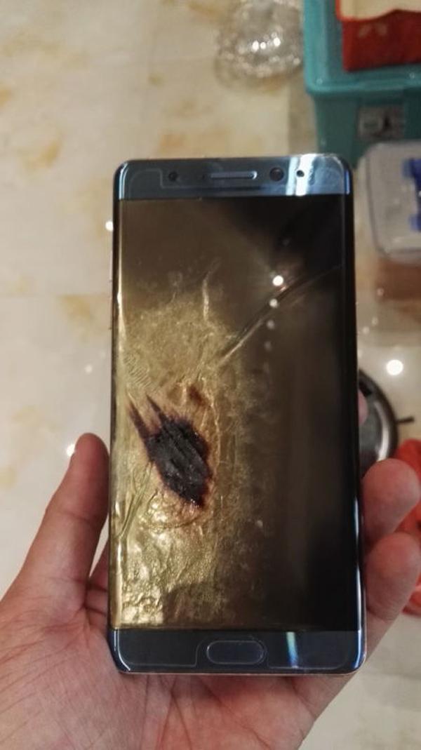 國(guó)行版三星Note 7也炸了？京東確認(rèn)這個(gè)訂單是真的