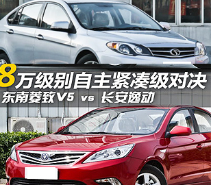 8萬元級自主對決！菱致V5對比長安逸動