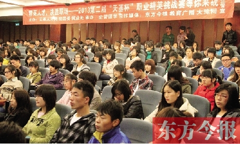 2日晚上，在鄭州升達(dá)大學(xué)校園內(nèi)，2013第二屆“天基杯”職業(yè)精英挑戰(zhàn)賽啟動(dòng)