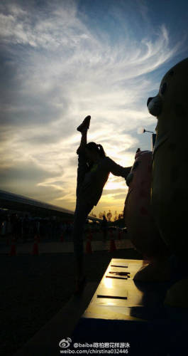 花游女神陳曉君自拍照 花游女神陳曉君自拍照