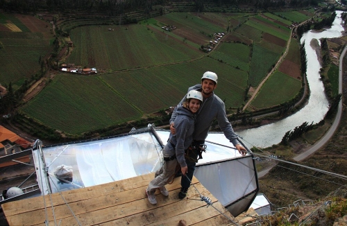 秘魯懸崖建玻璃酒店 懸半空需乘索道 秘魯懸崖建玻璃酒店 懸半空需乘索道