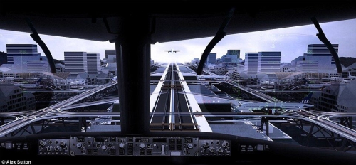 未來機(jī)場概念:機(jī)場是城市的一部分 未來機(jī)場概念:機(jī)場是城市的一部分