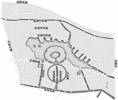鄭州龍湖區(qū)域6塊商業(yè)用地拍賣遇冷，全部以起始價(jià)成交最貴的一塊不過888.09萬/畝，僅為8月龍湖“地
