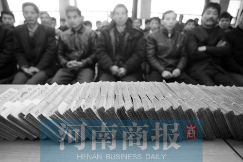 打擊拖欠農(nóng)民工工資，鄭州今年又出狠招（資料圖）河南商報記者 王春勝/攝