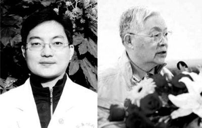王宇澄(左)曾是王正敏的學(xué)生與親密助手，他認(rèn)為自己在導(dǎo)師評(píng)選院士過(guò)程中立下汗馬功勞，卻未獲回報(bào)。師徒最終反目。