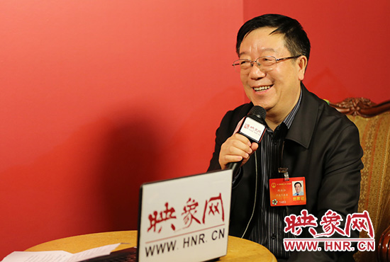全國人大代表鄭永和做客映象網(wǎng)全國兩會北京直播室。