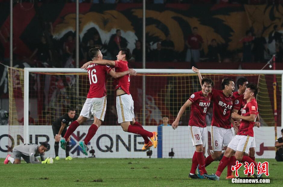廣州恒大1-0戰(zhàn)勝阿赫利隊