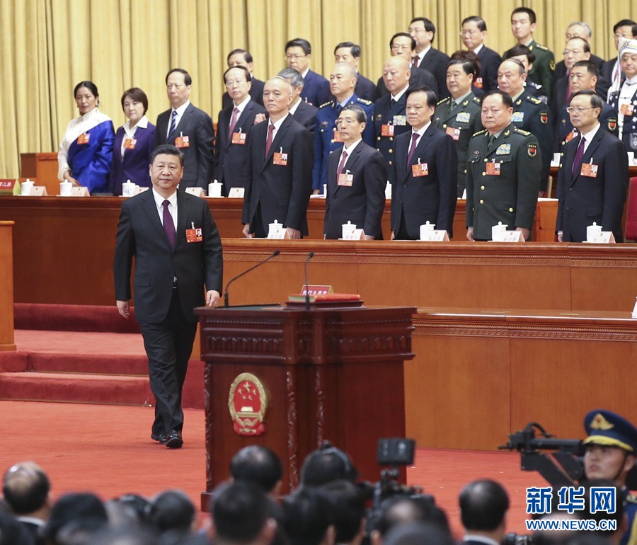 習(xí)近平當(dāng)選國家主席、中央軍委主席