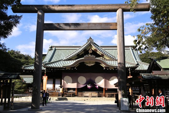 今年時(shí)間10月17日，日本東京的靖國(guó)神社每年最重要的春秋兩大祭之一的秋季大祭于當(dāng)天開(kāi)幕。
