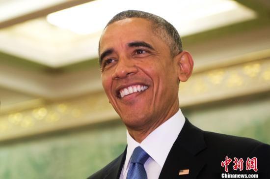 資料圖：美國(guó)總統(tǒng)奧巴馬。中新社發(fā) 廖攀 攝