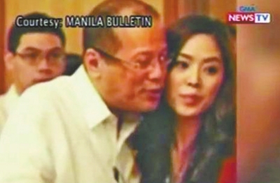 2012年,阿基諾三世與比自己小23歲的韓裔女主播格雷斯·李在一起。