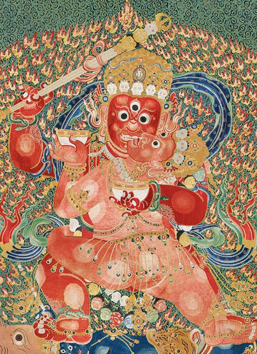 中國(guó)富豪2.78億拍下明代唐卡(組圖) 中國(guó)富豪2.78億拍下明代唐卡(組圖)