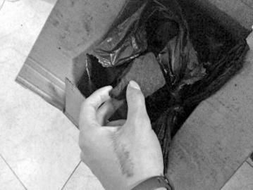 小曾發(fā)出買(mǎi)來(lái)的干炭和安眠藥。