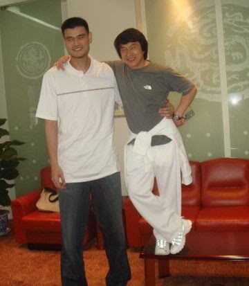 當姚明夫婦遇見陸毅夫婦，一不小心，信號又滿格了~