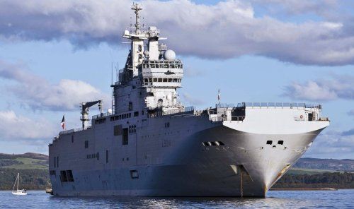 俄羅斯向法國購買西北風級兩棲攻擊艦。 俄羅斯向法國購買西北風級兩棲攻擊艦。