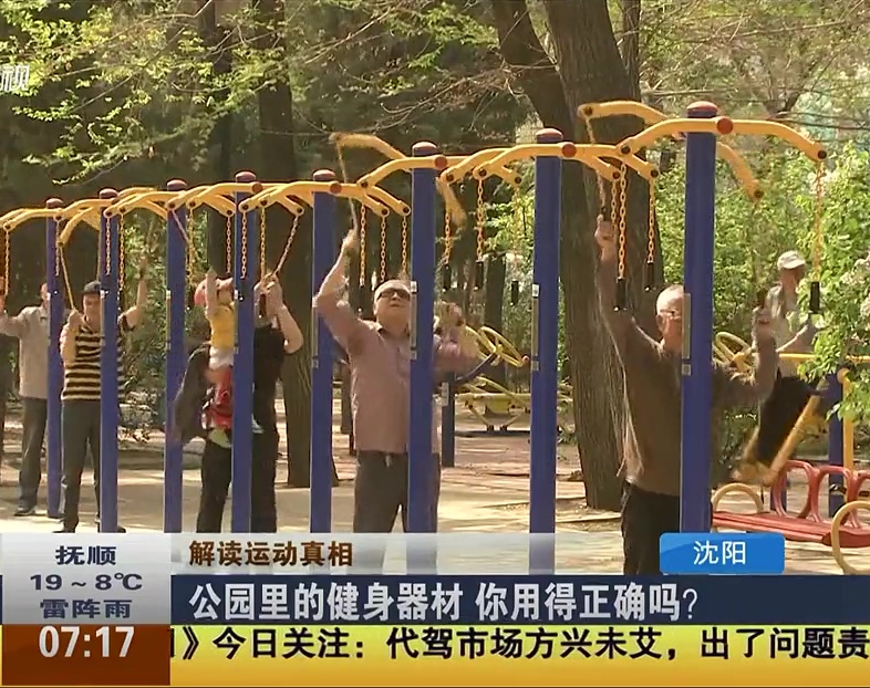 公園里的健身器材 你用得正確嗎？